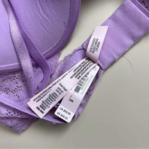 NWT Victoria’s Secret Light Purple Push Up Bra - Picture 4 of 5